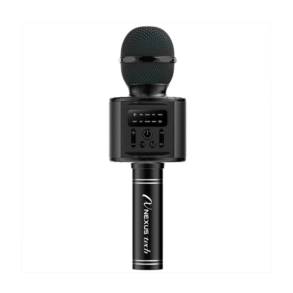Wireless Karaoke Microphone Speaker with Voice Changer, 5 Funny Effects, RGB Light, 4 Sound Modes, Bluetooth AUX TF, Family Party KTV Singing