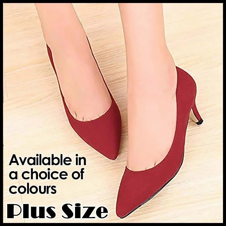 Spring and Autumn 2026 Women Pumps 5cm High Heels Solid Color Breathable Rubber Non Slip Sole Latex Insole Work Wedding Shoes