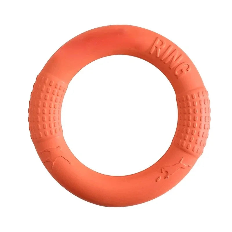 Dog Toys Pet Flying Discs EVA Dog Training Ring Puller Resistant Toys For Dogs Floating Puppy Bite Ring Toy Interactive