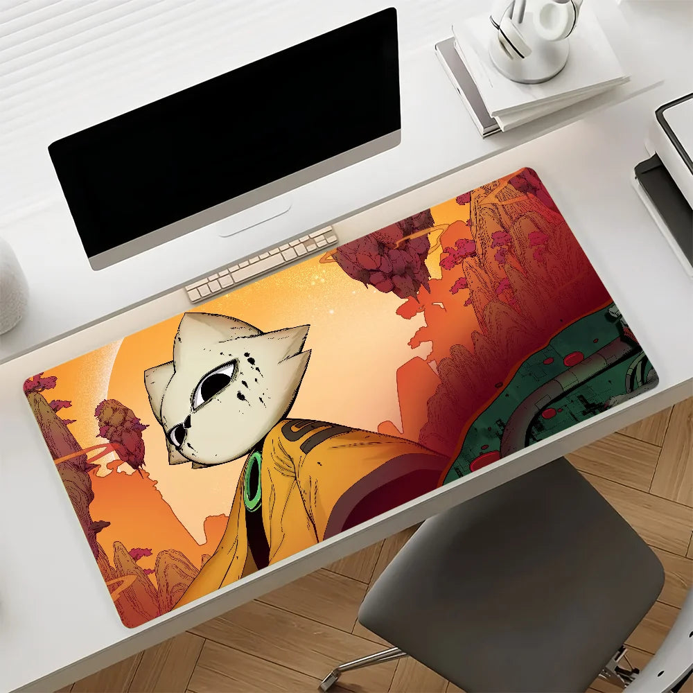 Game Nine S-Sols Mouse Pad Non-slip Rubber Gamer Balance Computer Mat Decoracion Deskmat Laptop Office Large