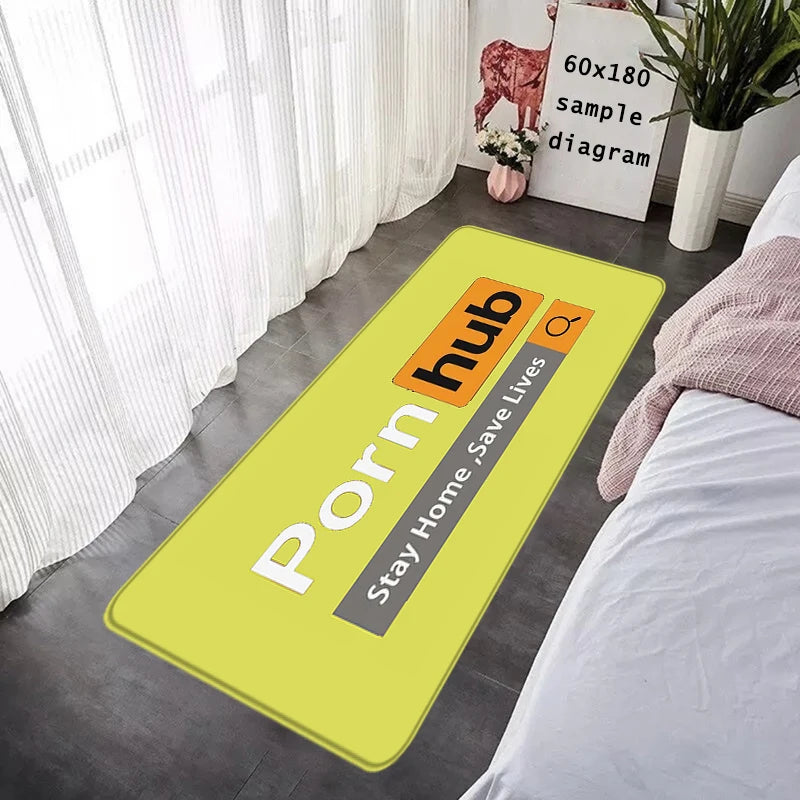 House Entrance Doormat Hallway Carpet Pornhubs Living Room Rugs Bedside Foot Carpets Bathroom Rug Floor Mats Non-slip Home Decor