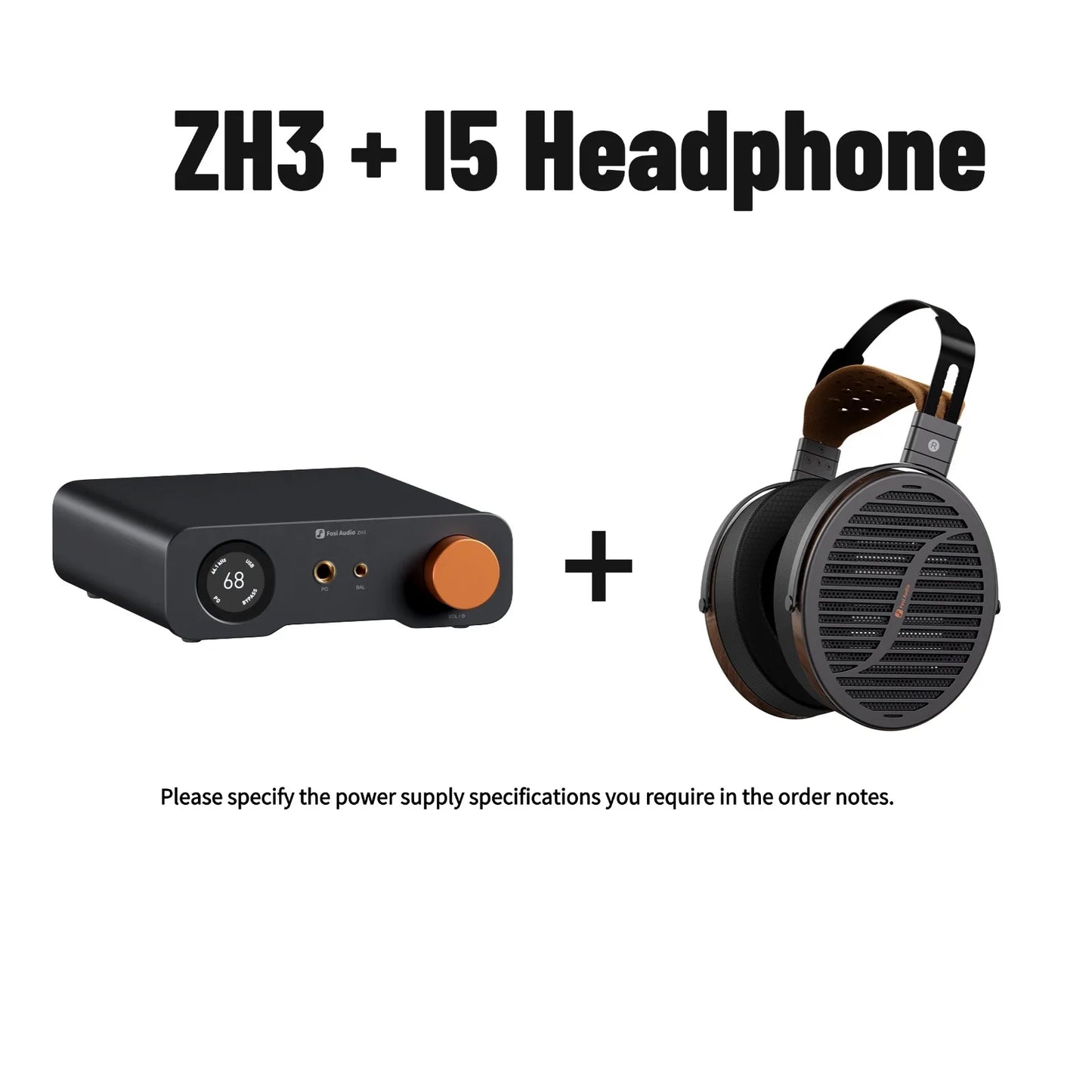 Fosi Audio i5 Open-Back Planar Magnetic Headphones with 97mm Diaphragm Professional Hifi Monitor Wired Headset For Studio