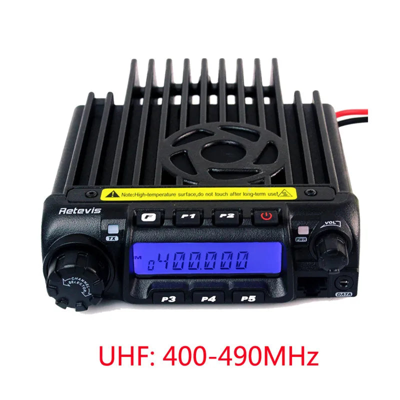 Retevis RT-9000D Mobile Car Radio Station Transceiver VHF UHF 200CH Scrambler Walkie Talkie VOX CTCSS/DCS for Bus Truck Lorry