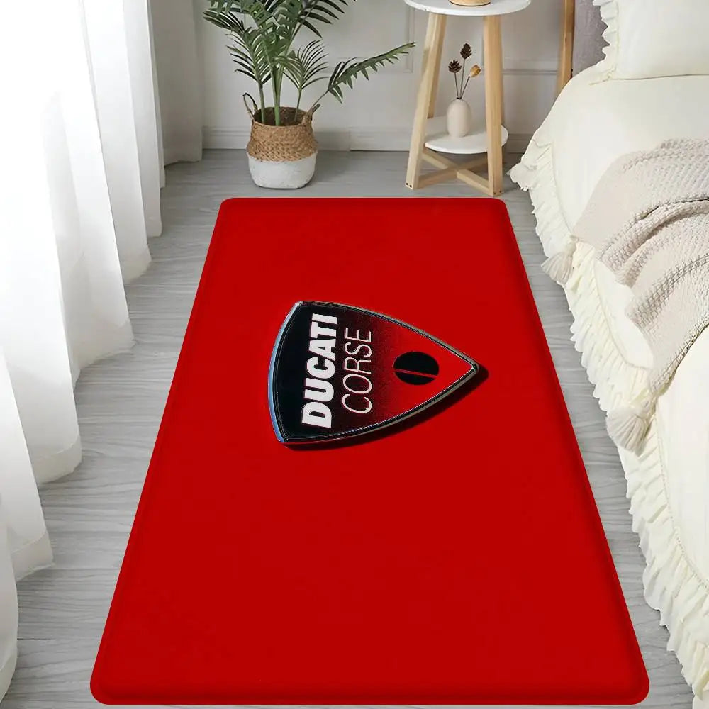 Motorcycle Racing D-Ducaties Floor Mat Rectangle Anti-slip Home Soft Badmat Front Door Indoor Outdoor Mat Welcome Doormat