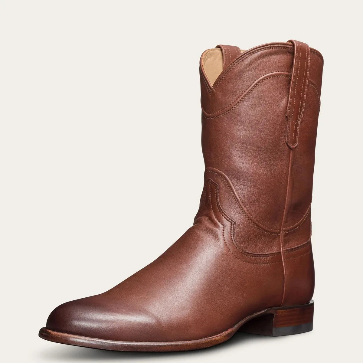 Men Retro Leather Boots Casual Fashion Platform Boots Autumn Non-slip Plus Size Walking Hiking Slip on Shoes Botines De Hombres