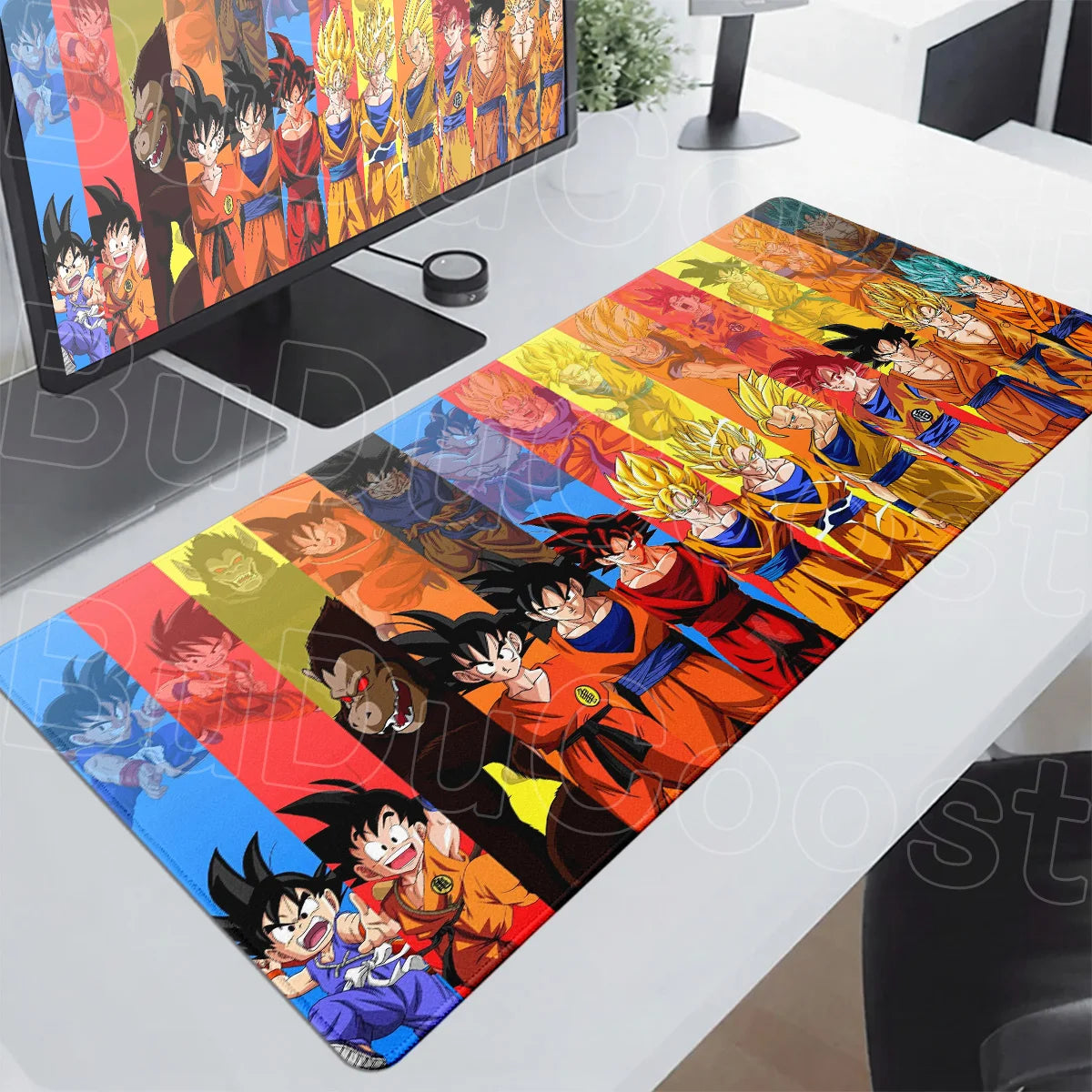 Hot Anime Dragon Ball Mouse Pad 30x60cm Manga Panel Laptop Office Goku Rubber Soft Table 30x80cm Pc Gaming Washable Non-Slip Mat