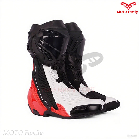 Riding Boots, Motorcycles, All Season Waterproof Riding Shoes, Off-Road Competitive Track Motorcycles, Men's and Women's Styles