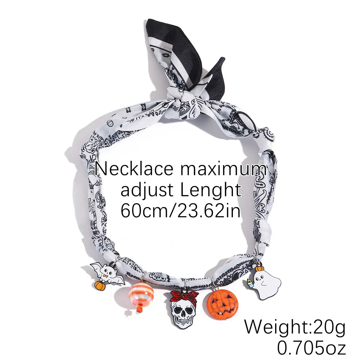 European and American Cross-Border Summer Scarf Necklace with Premium Feel, Multi-Pendant Pearl, Versatile, Light Luxury Silk Sc