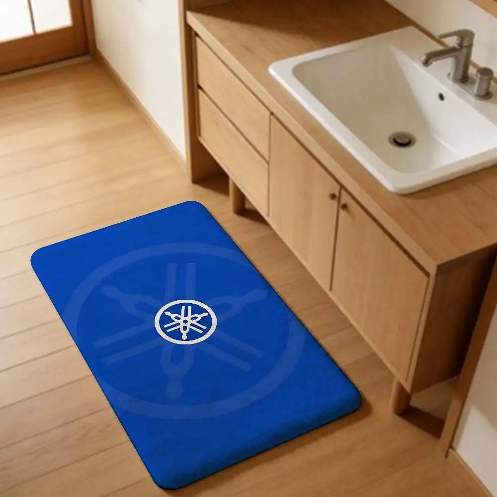 Motorcycle Classic Logo Y-YamahaS Door Mat Nordic Style Bedroom Living Room Doormat Home Balcony Anti-Slip Alfombra