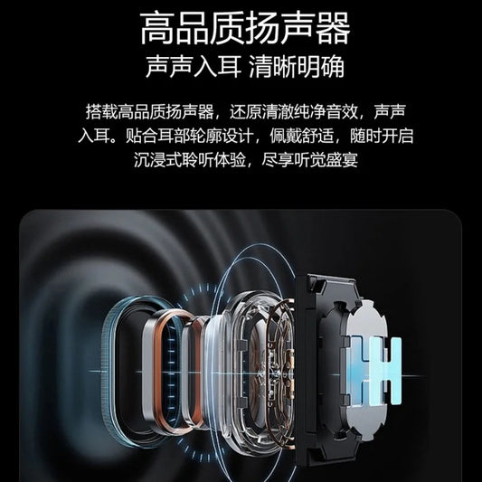 2025 W600 Smart Glasses with Photo Recognition for Bluetooth for Music Call AI Q&A Smart Recording New Smart Wearable