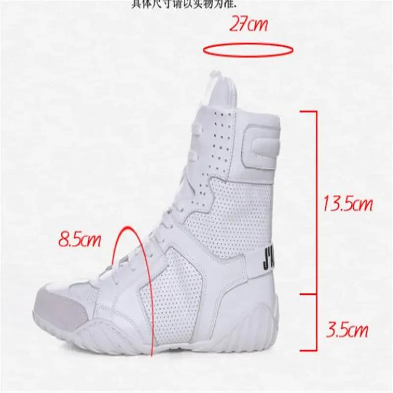 Women Shoes White High Top Sneakers Spring Summer Women Casual Shoes Fashion Shoes Breathable Solid Color Flat With boots