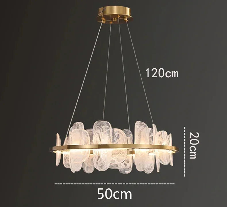 Nordic Style Simple LED Pendant Lights for Living Dining Room Kitchen Food Tables Chandelier Home Decor Hanging Light Fixture
