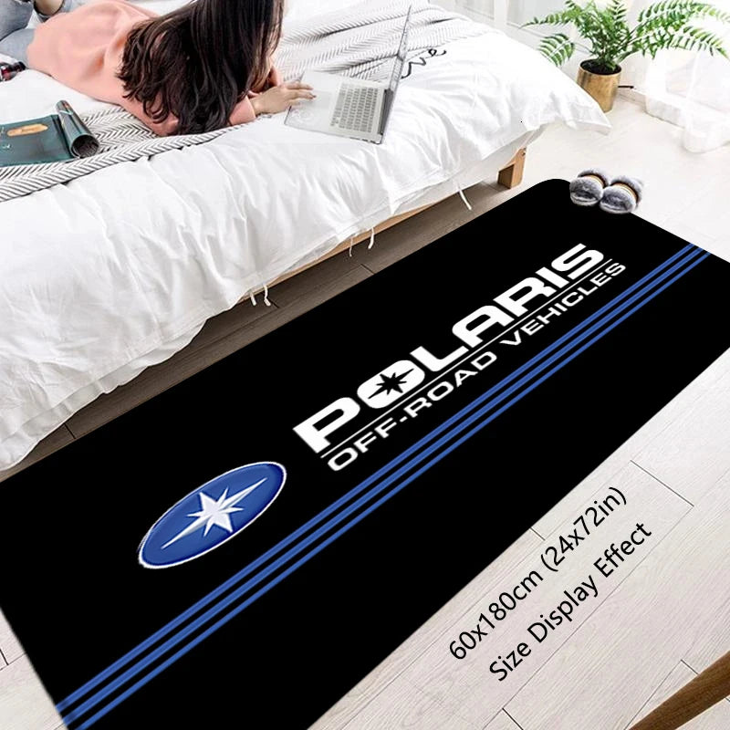 Entrance Doormat Balcony Rugs Living Room Carpet Polaris Motorcycle Foot Mats Bath Rug Floor Mat Ideal Gift Non-slip Home Decor