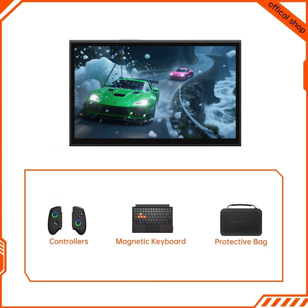ONEXPLAYER X2 Mini 3-in-1 Handheld Game Console Intel Arc G3 Extreme 8.8'' AMOLED 144Hz Windows Portable Gaming PC Tablet Laptop