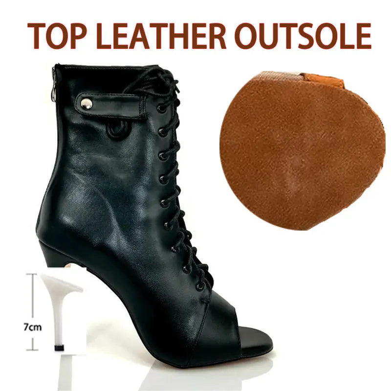 Women's 2020 Brand Party Boots Women's Sexy Stilettos High Heels Footwear Women Latin Dance Heels Shoes Latin 2020 For Ballroom