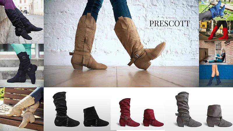 Customized Heel Practice Boots Half Boots Line Dance Boots Soft Suede Bottom Ballroom Party Dance Shoes Black Boots Dancing