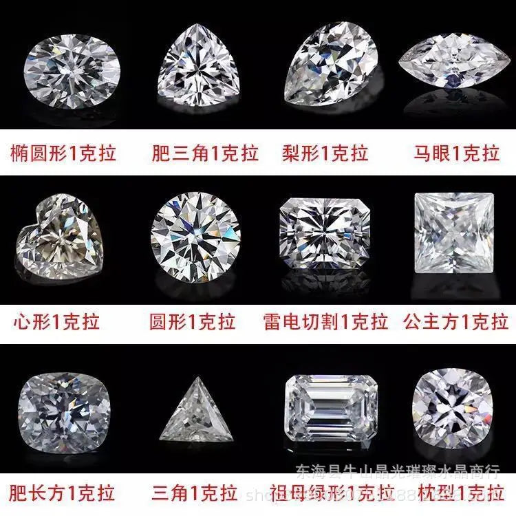 Classic Moissanite PT950 Platinum 10 Carat Luxurious Oval Ring for Women, durable structure and long-lasting brilliant luster