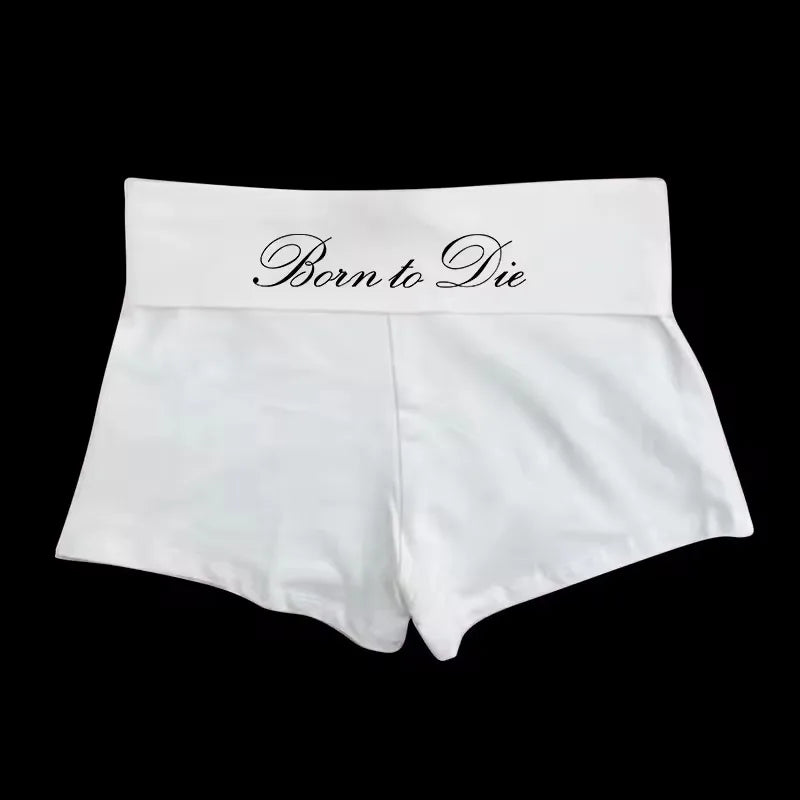 Y2K Summer New Women's Slim Fit Sexy Shorts Simple Daily Versatile Simple Daily Versatile Fashion