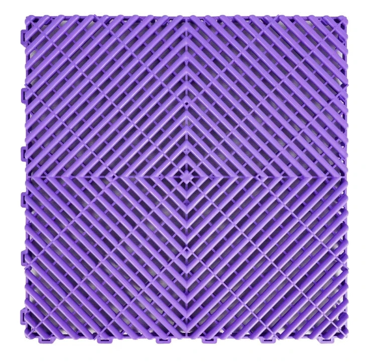 40PCS Pvc Garage Floor Tiles High Quality Pvc Car Garage Flooring Mat PP Plastic Interlocking Car Wash Room Tiles
