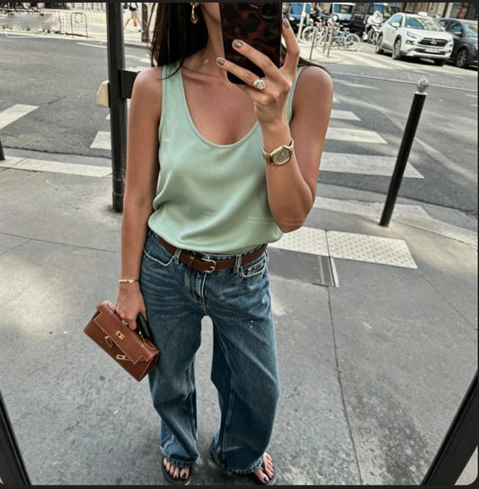 2026 Women Casual Sleeveless Tank Top