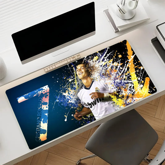Athlete C-CR7 Mouse Pad Anti Slip Rubber Edge Locked Thickened Laptop Gaming Desk Mat