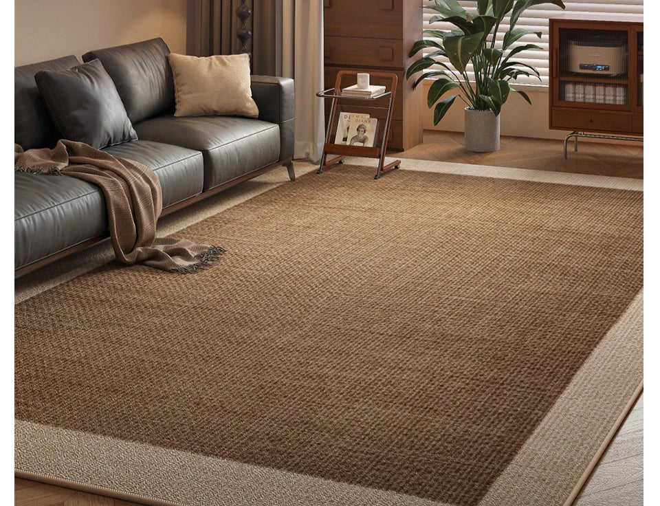 Large Area Carpet For Living Room Rug Bedside Bedroom Floor Mat Loop Pile TPR Non-Slip Waterproof Rugs 카페트 거실 대형 Alfombra Salón