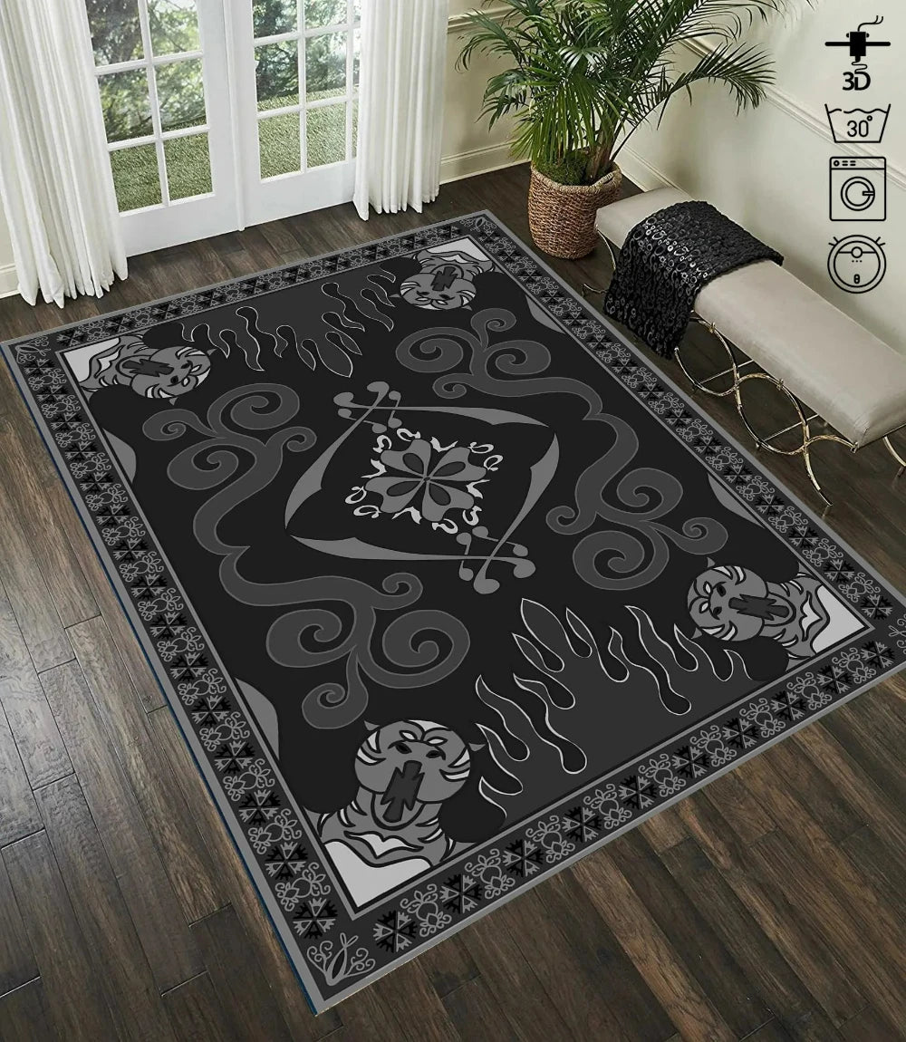 Aladdin Magic Rugs Flying Carpet for Living Room and Bedroom Decor Stylish Kitchen Floor Mat Kitchen Coffee Table Mats Doormat