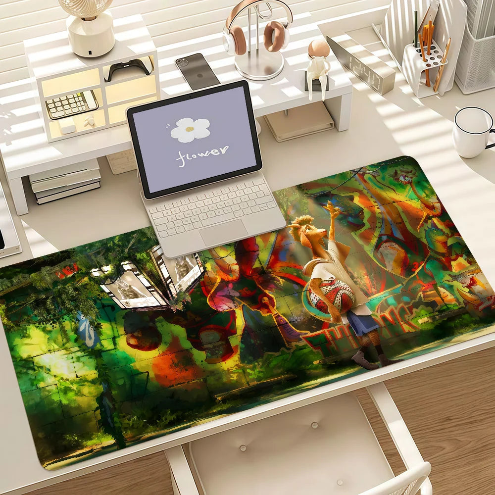 Cartoon Movies G-Goat Mouse Pad Anti Slip Rubber Edge Locked Thickened Laptop Gaming Desk Mat