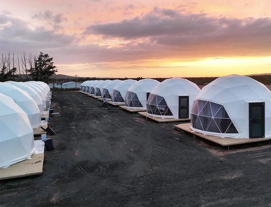 High quality outdoor camping, instant setting, luxurious camping, starry sky spherical hotel tent, dome tent, Coolee starry sky