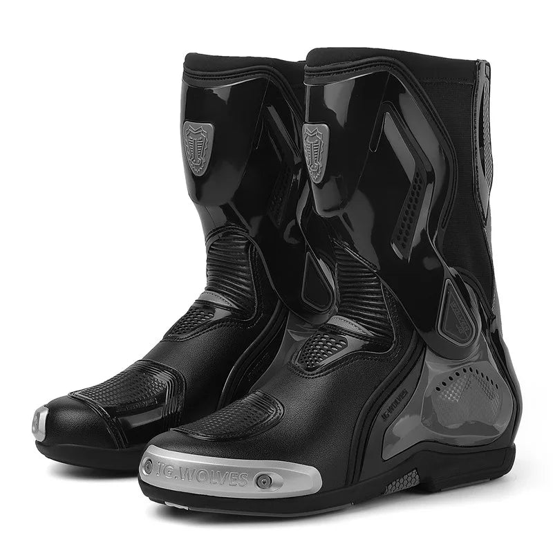 Motorcycle riding waterproof non-slip falling locomotive boots shoes universal breathable knight lightweight motorcycle boots
