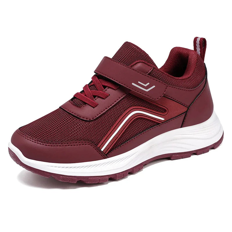 Women's Autumn New Shoes Breathable and Comfortable Walking Shoes Winter Sneakers Women Velcro Sneakers Casual Shoes