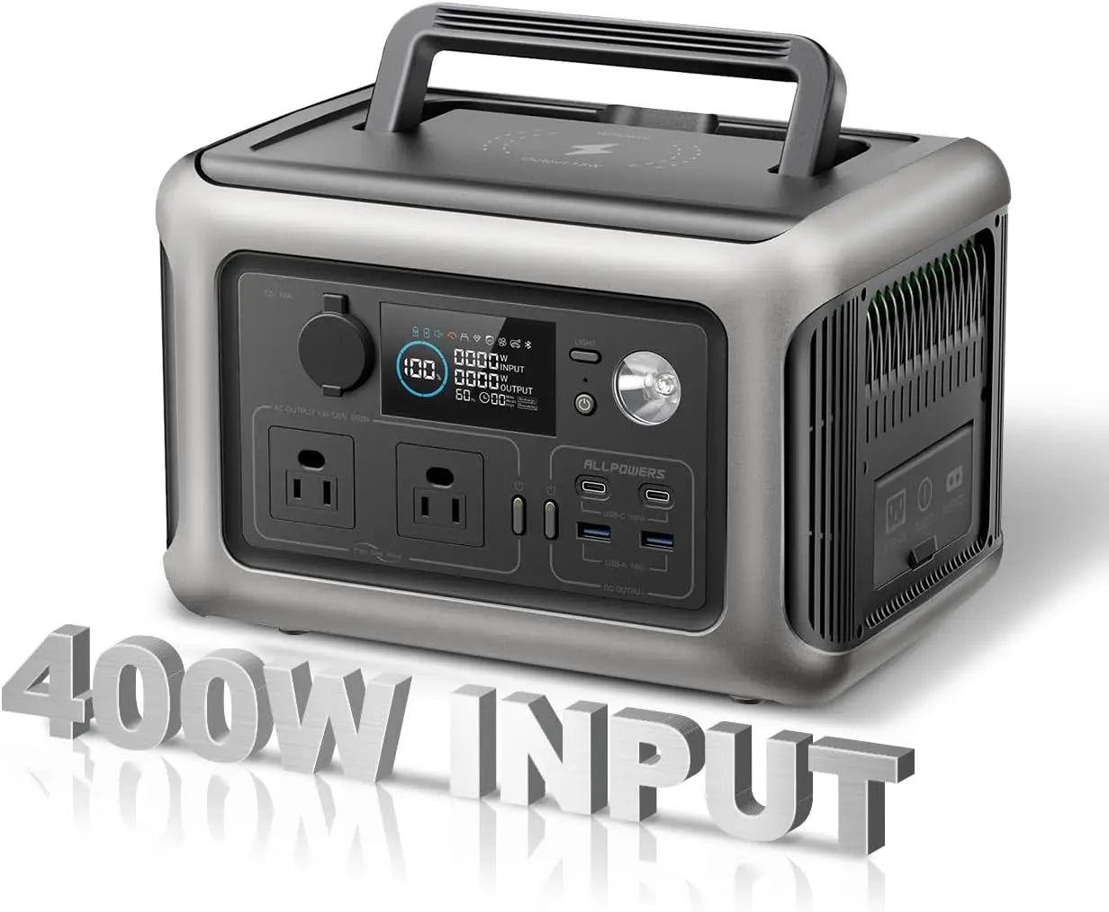 ALLPOWERS R600 Portable Solar Generator Power station for RV Camping