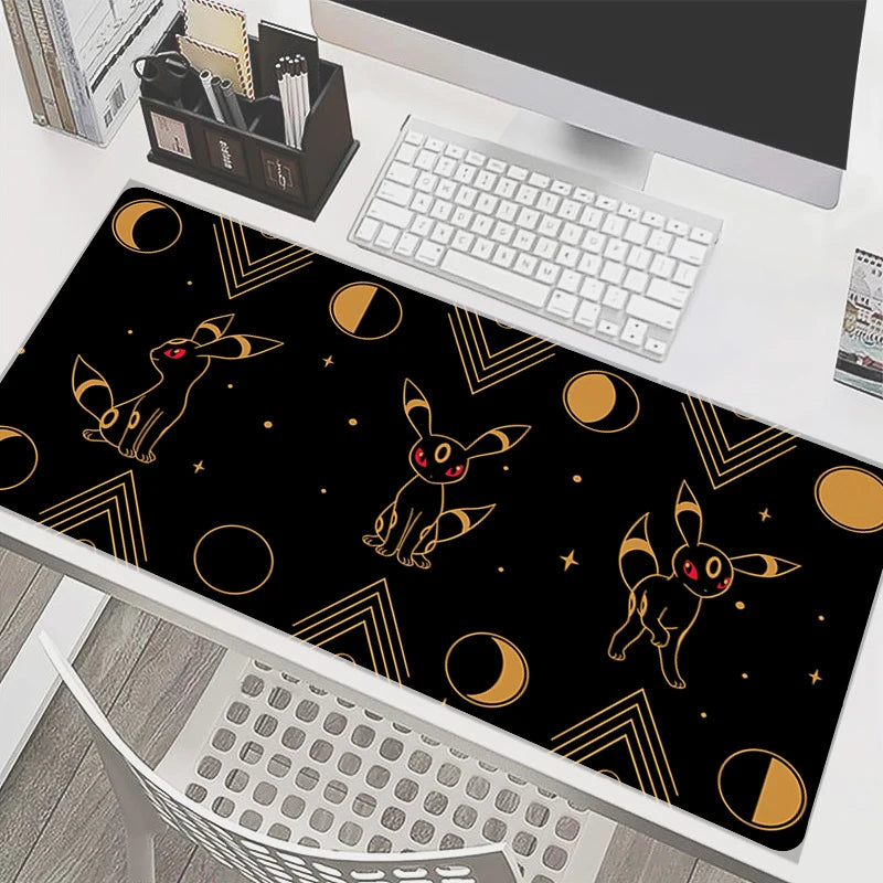 Kawaii Mouse Pad Pokemon Gengar Anime XXL Cute Girl Gabinete Gamer Computer Desk Mat Keyboard Pad PC Gaming Accessories Mousepad