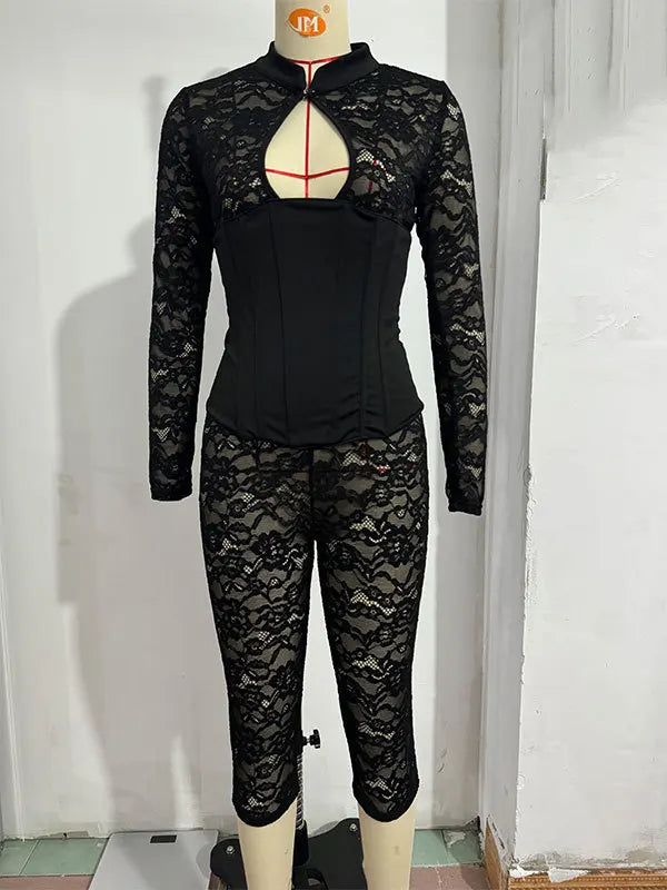Zebra Stripes Leopard Print Skinny Jumpsuits Women Sexy See Through Mesh Patchwork Half High Collar Full Sleeve Slim Overalls