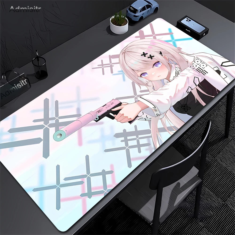 90x40cm Large Size Mouse Pad Art Desk Pads Printstream Gaming Mice Pad Non-slip Rubber Mat Company Long Table Mats XXL For Csgo