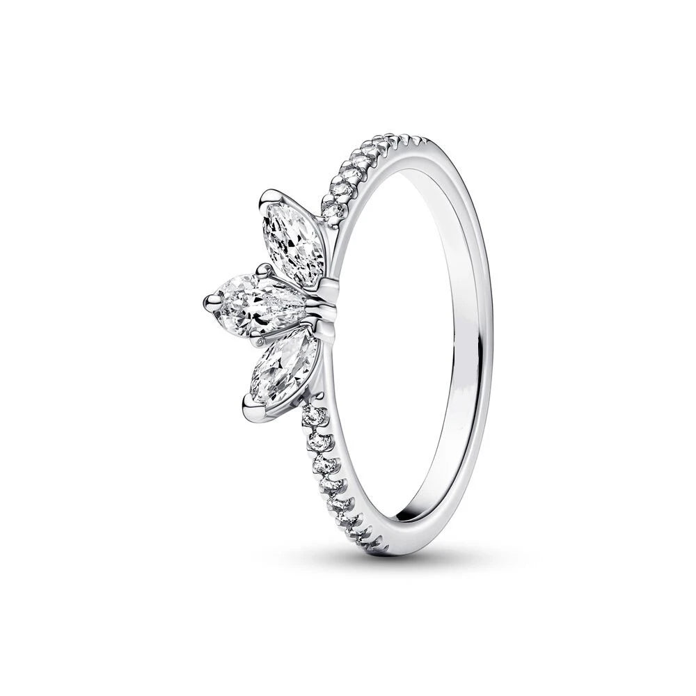 New 925 Sterling Silver Rings Stackable Infinite Silver shining Zircon Ring For Women Wedding Anniversary Birthday Jewelry Gift
