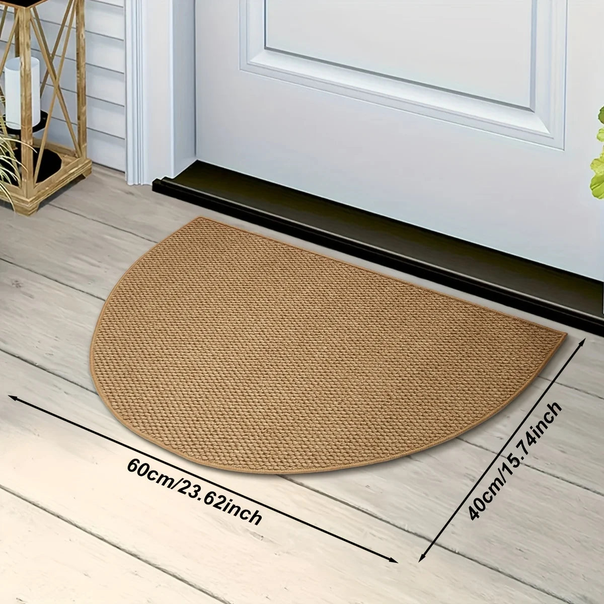 Door Mat Outdoor/indoor Rugs Faux Jute Doormat Super anti-slip washable suitable for use at bathroom and toilet doorways Rug