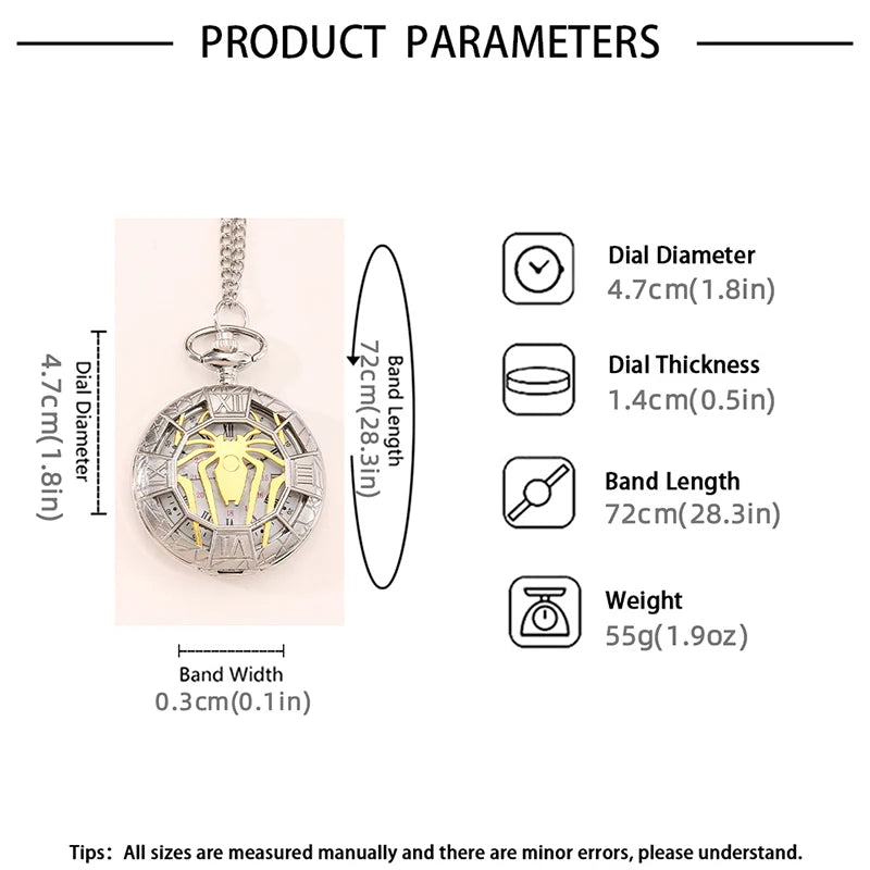 Fashion New Vintage Relief Carved And Hollowed Out Roman Flip Style Pocket Watch On Chain Pendant Clock Chain Mens Women