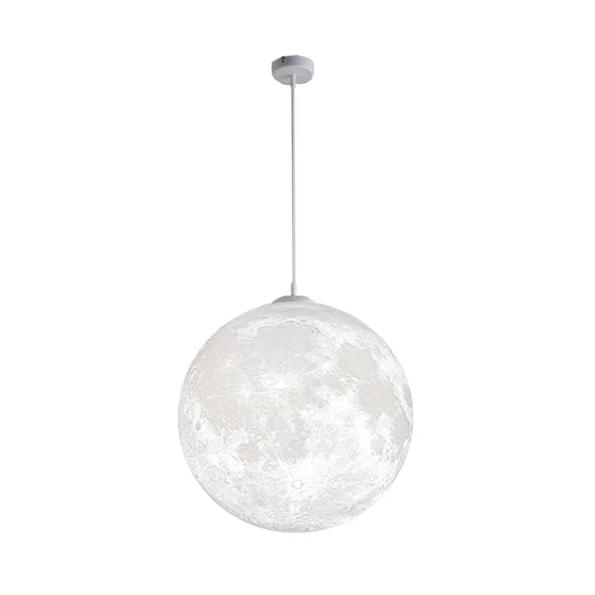 Full Moon Chandelier Pendant Light LED Lamp for Living Dining Room Bedroom Bar Table Lights Hanging Lighting Fixture