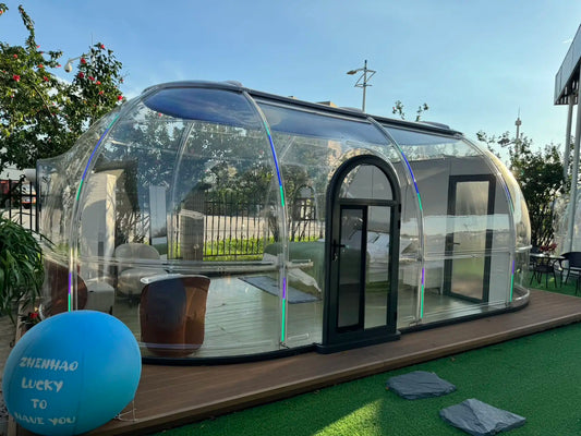 Dome Tent Geodesic Igloo Round Clear House Catering Cabin Hotel Resort Luxury Celebrating Events