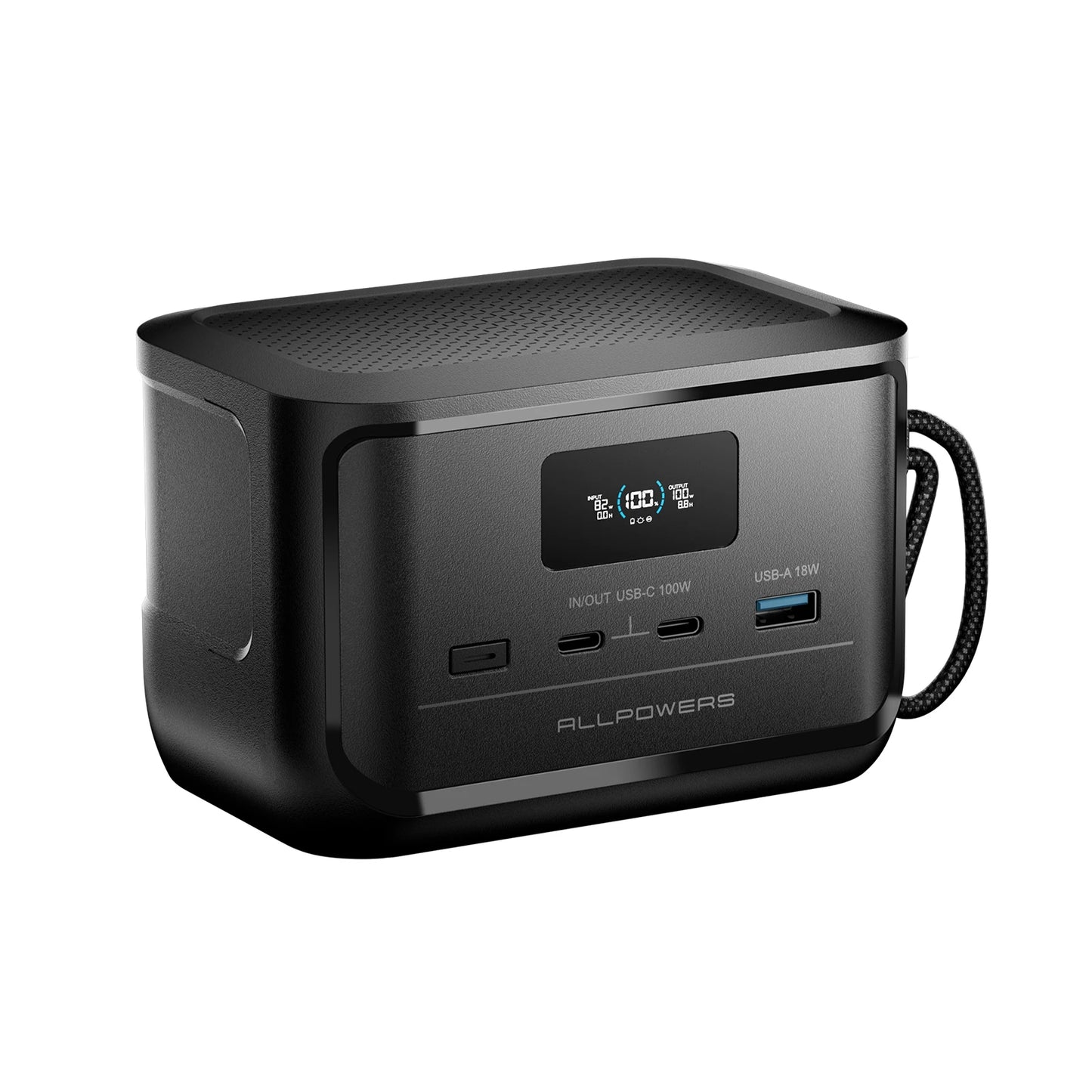 ALLPOWERS 31000mAh SOLAX P100 Portable Power Station 99.2wh Solar Generator with USB Output, LiFePO4 Battery for Camping Home RV