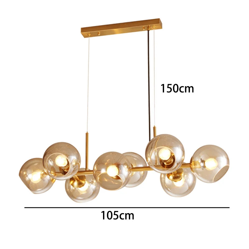 Modern home decor led lights pendant light lamps for living room Chandeliers for dining room hanging light indoor lighting