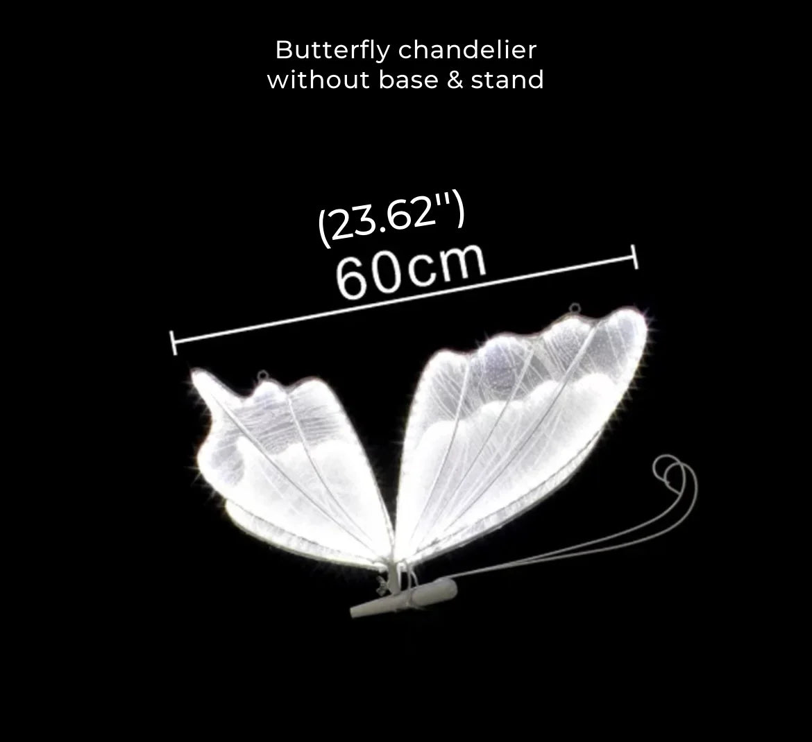 Wedding Light Decorations Butterfly Movement Modern Gold Romantic Butterfly LED Lights for Home Party Holiday Decor Lighting