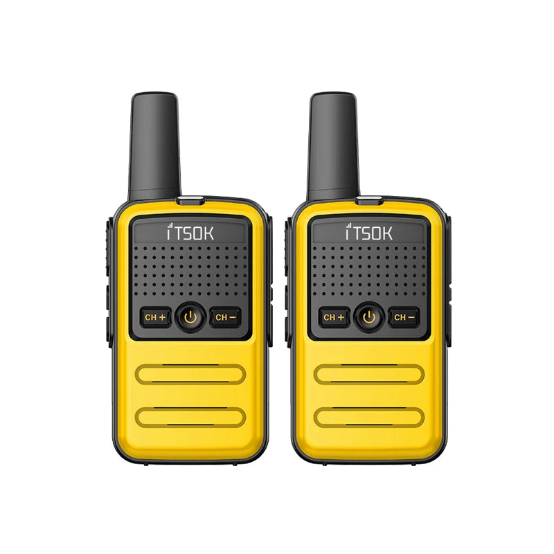 2pcs Mini Toy 1~5 Km UHF Gift Two Way Transceiver 1S 2S Tablet Colorful Fuselage New Kids Talki Walki Walkie Talkie Radio