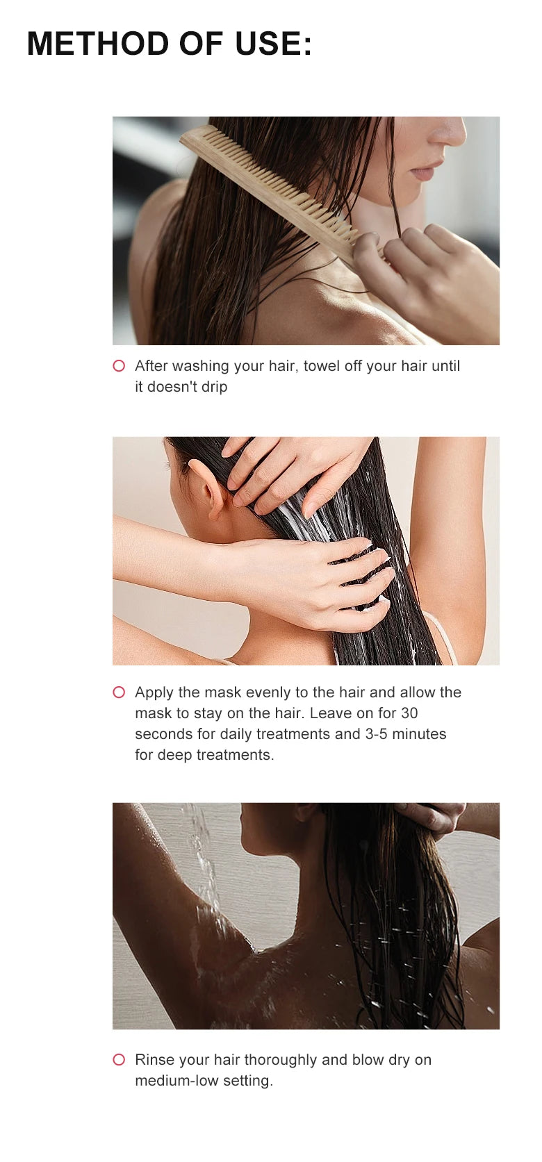 PURC Argan Oil + Coconut Oil Hair Mask Nourishing Smoothing Repair Damaged Hair Shine Soft Hair Treatment Hair Care