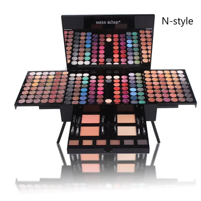 180 Colors Makeup Palette Gift Set Box Blush Lip Stick Long Lasting Cosmetics Kit Primer Luminous Make Up Set
