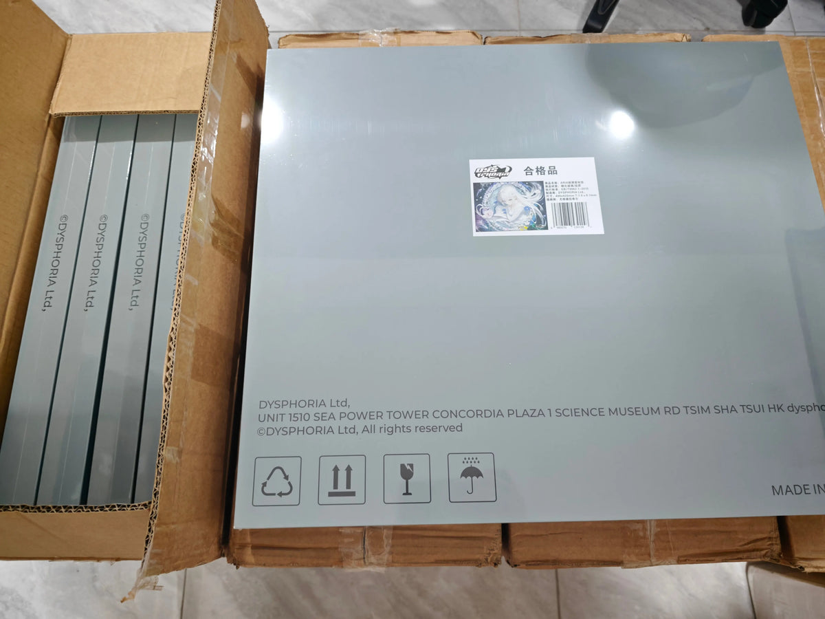 DYSPHORIA Aria 1.5mm Speed Coated Glass Mouse Pad 100% Original Genuine For FPS Competitive Gaming