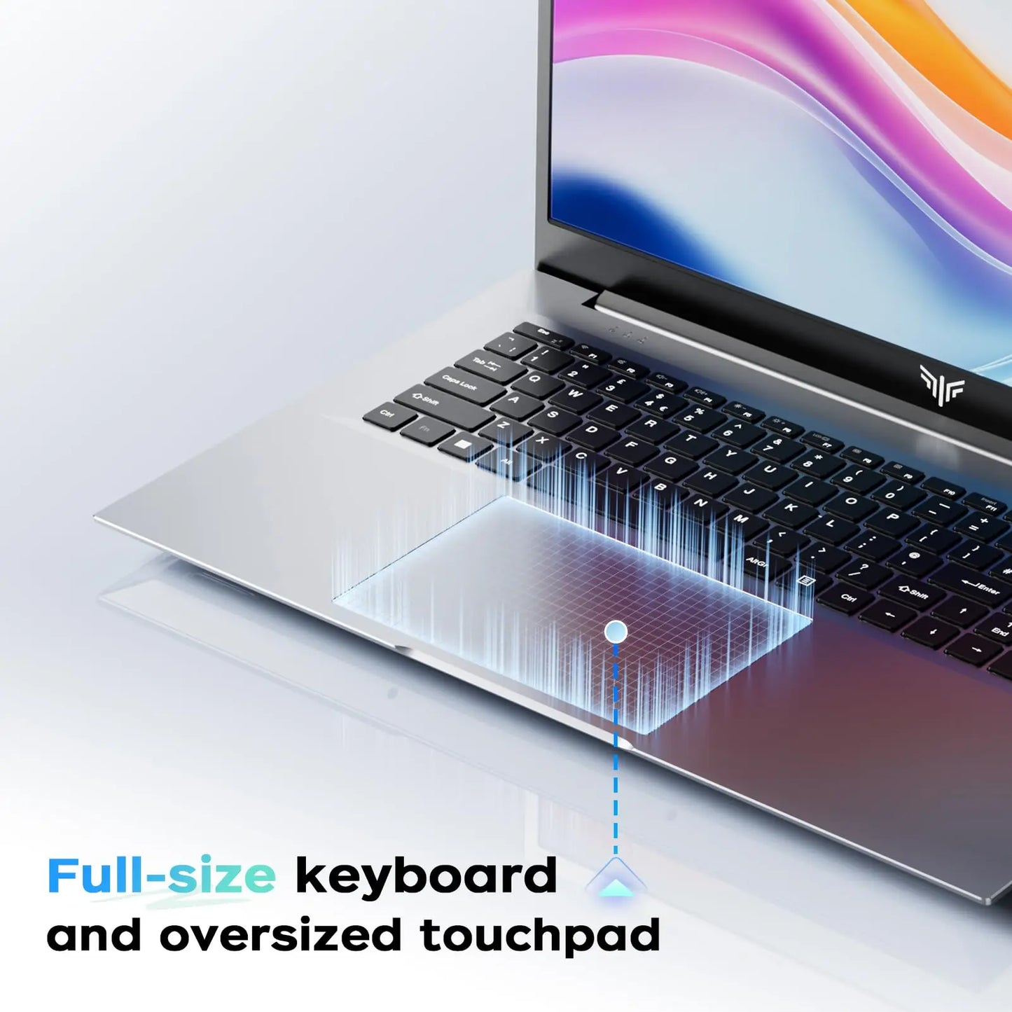 ACEMAGIC 18.5 Inch Laptop Intel Lake N150 16GB DDR4 512GB SSD FHD Windows 11 8000mAh Battery Expandable to 2TB Gaming Notebook