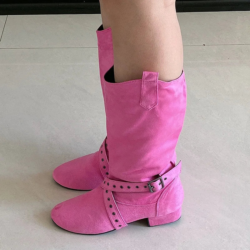 Customized Heel Practice Boots Half Boots Line Dance Boots Soft Suede Bottom Ballroom Party Dance Shoes Black Boots Dancing