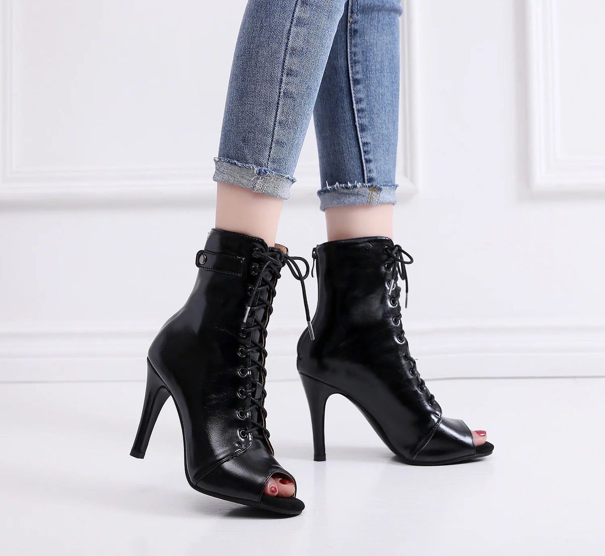Women's 2020 Brand Party Boots Women's Sexy Stilettos High Heels Footwear Women Latin Dance Heels Shoes Latin 2020 For Ballroom